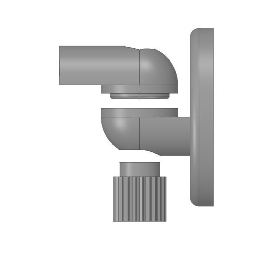 soporte de altavoz logitech z906 casa 3D print model - Mito3D