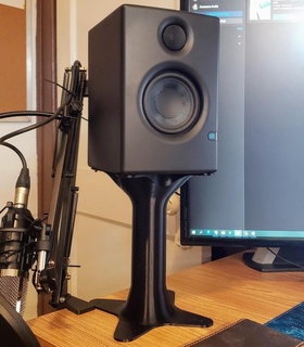 speaker stand 35 studio monitors e35 presonus speakers music game audio listening 3d print model - Mito3D