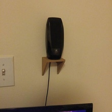 speaker wall mount diy 3d print model - Mito3D