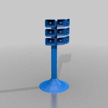 speakertower - mal di testa miao art modelli 3d print model - Mito3D