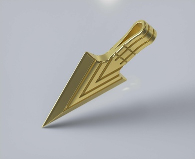 spear point said arrow 3d print model - Mito3D