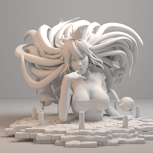 speciale boosette fallimento booseette anime fan art zbrush monstergirl fantasma Mario buu 3d print model - Mito3D