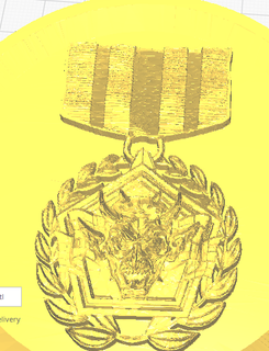 especial Entrega medalha montanha russa jogos casa cor arte 3d print model - Mito3D