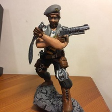 des forces spéciales capitaine gangplank art ligue légendes soldat warhammer 40k modèles 3d print model - Mito3D
