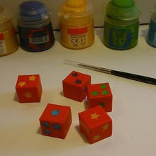 special starry dice game boardgame jds 3d print model - Mito3D