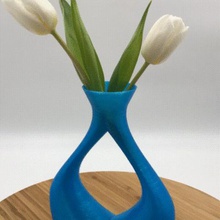 special vase home flowers decor abstract livingroom kitchen 3d print model - Mito3D