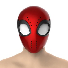 spectacular spider man faceshell moda peterparker cosplay la marvel spiderman 3d print model - Mito3D