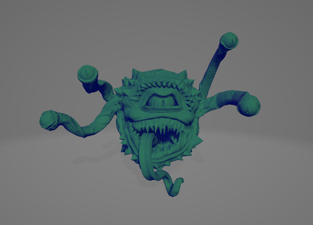 Zuschauer Monster dnd Spiele Gaming 3d print model - Mito3D