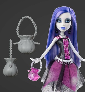 spectra vondergeist basic bag replacement monster high doll custom accessory abbey bominable fashion pack purse 3d print model - Mito3D