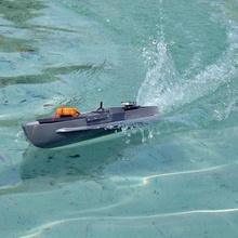 bateau de vitesse rc expérimentale jeu 3d print model - Mito3D