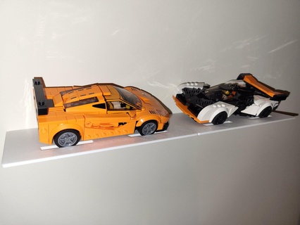 vitesse champions mur monter afficher art jouet voiture 3d print model - Mito3D