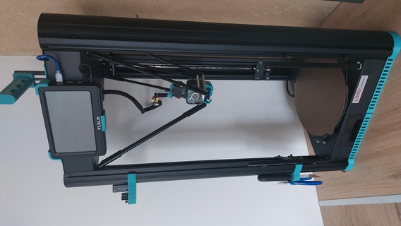 speeder pad holder flsun sr support speederpad bottom stand mount remix 3d print model - Mito3D