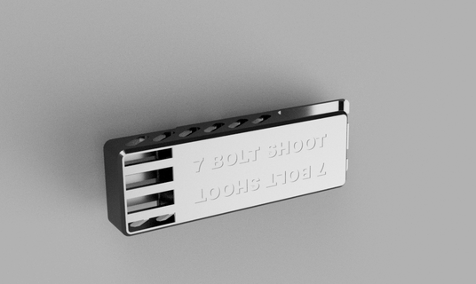 speedloader 7 bolt shoot slinghammer convertion kit crossbow 3d print model - Mito3D
