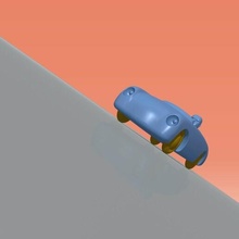 velocista juguete porsche juego 3d print model - Mito3D