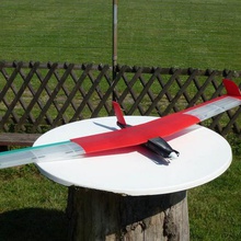 speedy red swept wing 2 rc game 3d print model - Mito3D