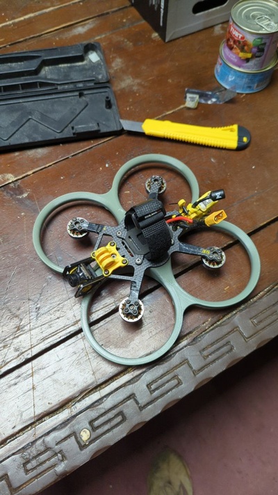 speedybee bee35 elica protezione gioco fpv drone guardia 3d print model - Mito3D
