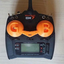 spektrum dx7 g2 palo protektor heli gadget goblin 570 de control remoto cardán 3d print model - Mito3D