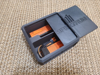 spektrum inteligente bateria caixa 2200mah 3d print model - Mito3D