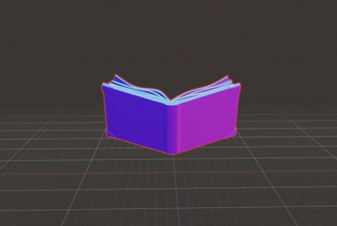 deletrear libro 3d print model - Mito3D