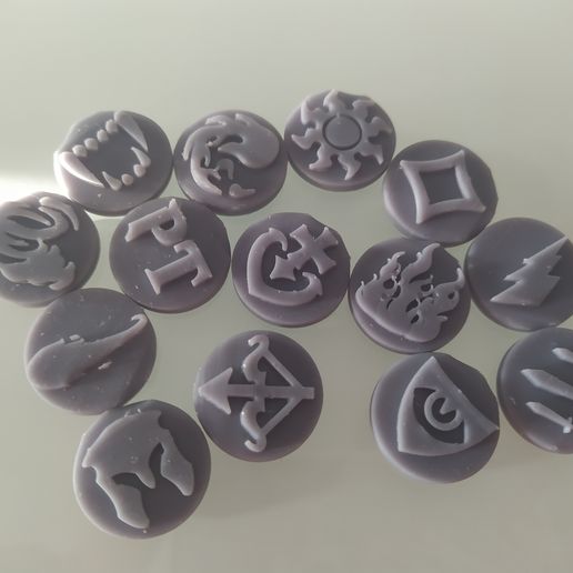 soletrar tokens brinquedos 3D print model - Mito3D