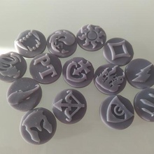 deletrear tokens juguetes 3d print model - Mito3D