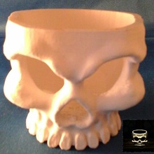 spelunky skull cup kapala art 3d print model - Mito3D
