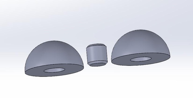 sphere jack 3d print model - Mito3D