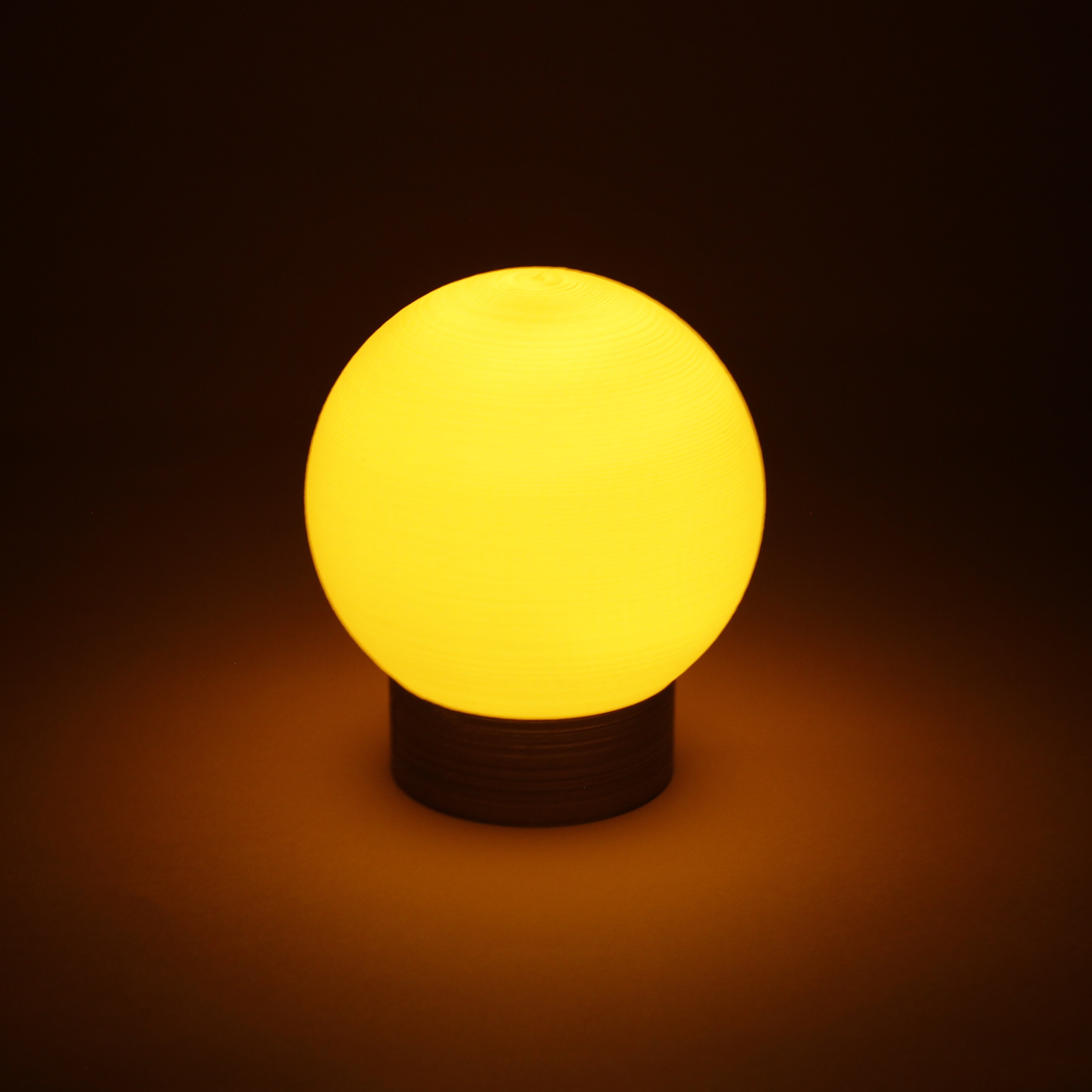 esfera vela suporte luminária casa decoração Projeto mínimo 3D print model - Mito3D