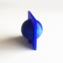 esfera cuadro 2 varios sphre bote de la concepción ultimaker pla colorfabb ultra azul marino imprimante 3d impresión fabricación 3d print model - Mito3D