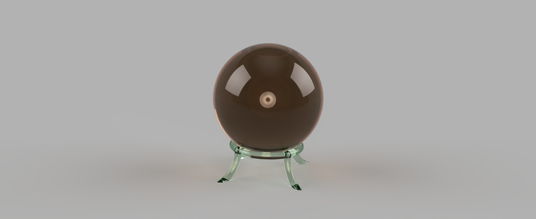 sphere egg holder ideal sla resin printer Home stand support decoration 3d print model - Mito3D