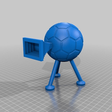 sphere football camera art sculptures 3d print model - Mito3D
