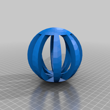 sfera telaio 3d print model - Mito3D
