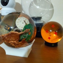 esfera soporte Arte apoyo pelota 3d print model - Mito3D