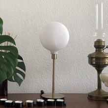 sphère abat jour table lampe plafond ombre lumière éclairage meubles architecture conception minimal 3d print model - Mito3D