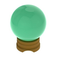 esfera de pie 30mm casa decoración 3d print model - Mito3D