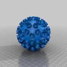 sphere virus verschiedene Biologie 3d print model - Mito3D