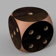 esférico cuboctahedron clásico cubo d6 friso juego azar juegos tablero role playing colina baja phifr 3d print model - Mito3D