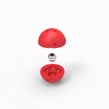 spherical dice game dado juego mesa boardgame azar gaming 3d print model - Mito3D