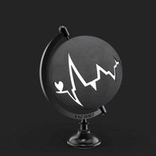 spherical lamp lamp，spherical，decoration 3d print model - Mito3D