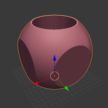 esférica olla cubierta casa la maceta de planta flor florero esfera 3d print model - Mito3D