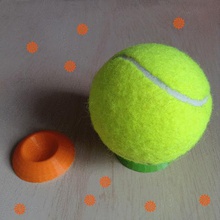 spherical shape support home bullets ball sphere round ecreateur 3d print model - Mito3D