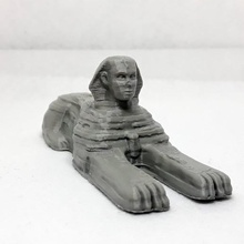 esfinge a arte decorações estátua o egito faraós 3d print model - Mito3D