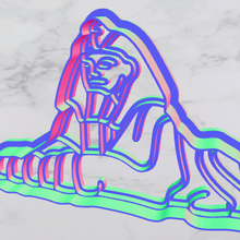 sphinx cookie cutter - esfing mold 3d print model - Mito3D