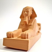 esfinge hatshepsut art egipto egipcio futuremuseum met3d ozar las exploraciones de réplicas 3d print model - Mito3D