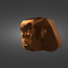 sphinx head 3d print model - Mito3D