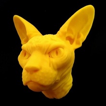 sphynx cat head chat 3d print model - Mito3D