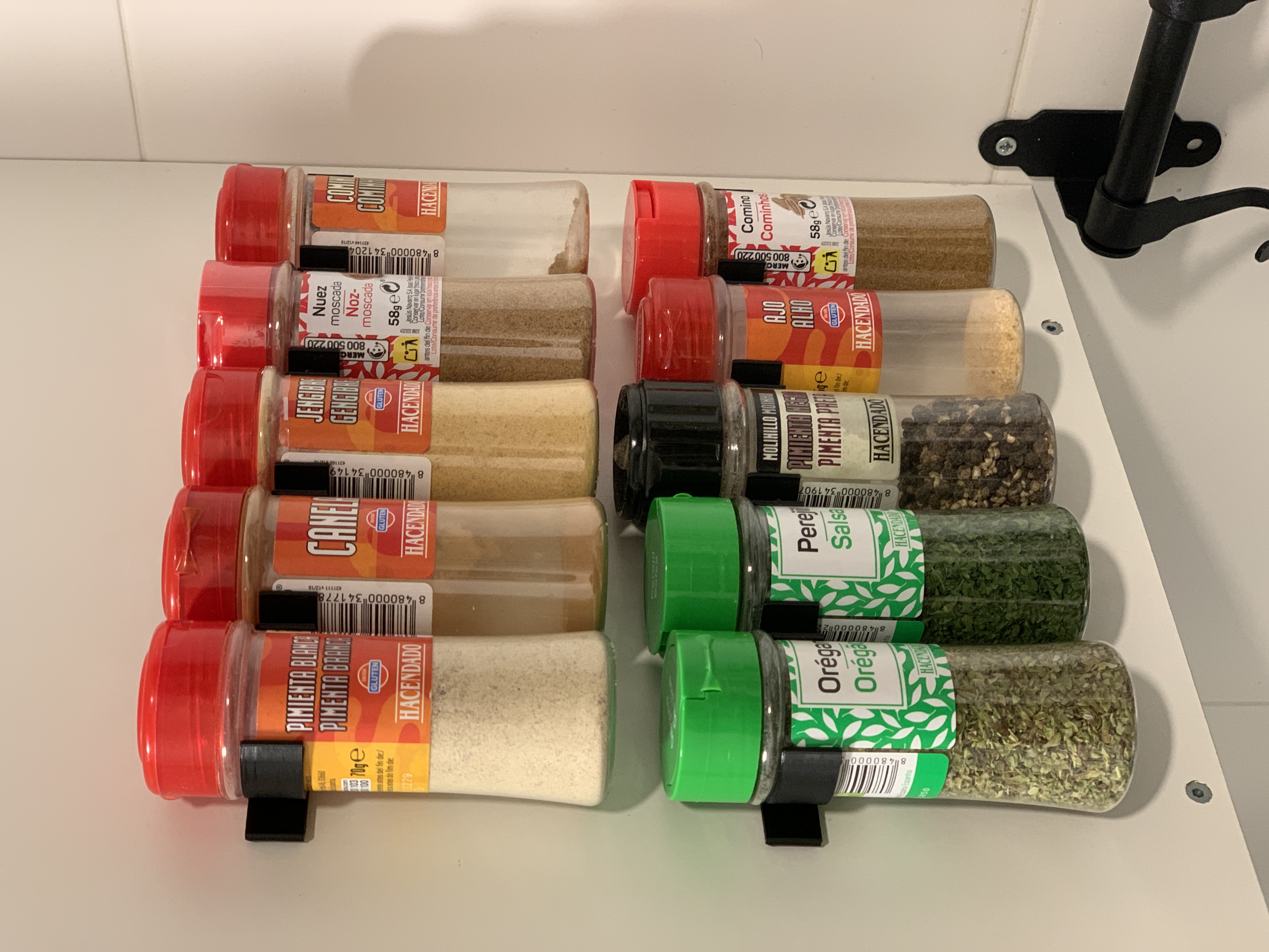 spice holder especiero support spices kitchen home home  3D print model - Mito3D