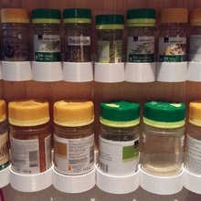 spice organizer holder mounts rack seasoning shelves spices stocking kitchen_dining 3d print model - Mito3D