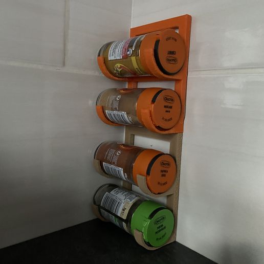 spice rack spices 3D print model - Mito3D