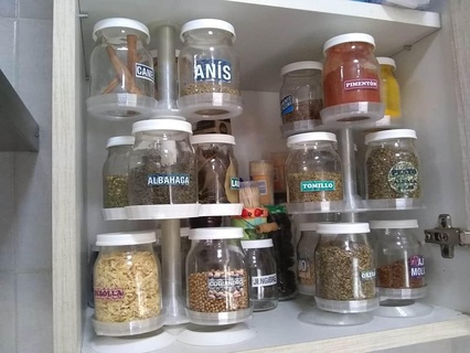spice rack Home cupboard kitchen 3d print model - Mito3D